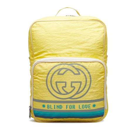 gucci blind for love backpack|gucci blinds for love sale.